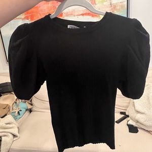 Zara Puff Sleave Sweater Shirt